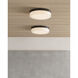 Sean Lavin Cirque LED 11 inch Satin Nickel Flush Mount Ceiling Light, Integrated LED