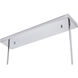 Canada 8 Light 3.9 inch Chrome Chandelier Ceiling Light