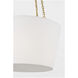 Paloma Contreras Herve 3 Light 18 inch Gild Hanging Shade Ceiling Light