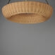 Bower 5 Light 30 inch Natural Aged Brass Ring Pendant Ceiling Light