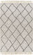 Uttar 144 X 106 inch Light Grey Rug in 9 X 12, Rectangle