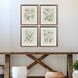 Bliss Green and Beige Framed Art