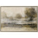 Gilt Landscape Neutral and Beige and Metallic and Black Canvas