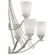 Wright 9 Light 33 inch Matte Nickel Chandelier Ceiling Light
