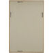 Sara 36 X 24 inch Natural Wall Mirror