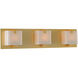 Meridian LED 22 inch Gold Bath Light Wall Light