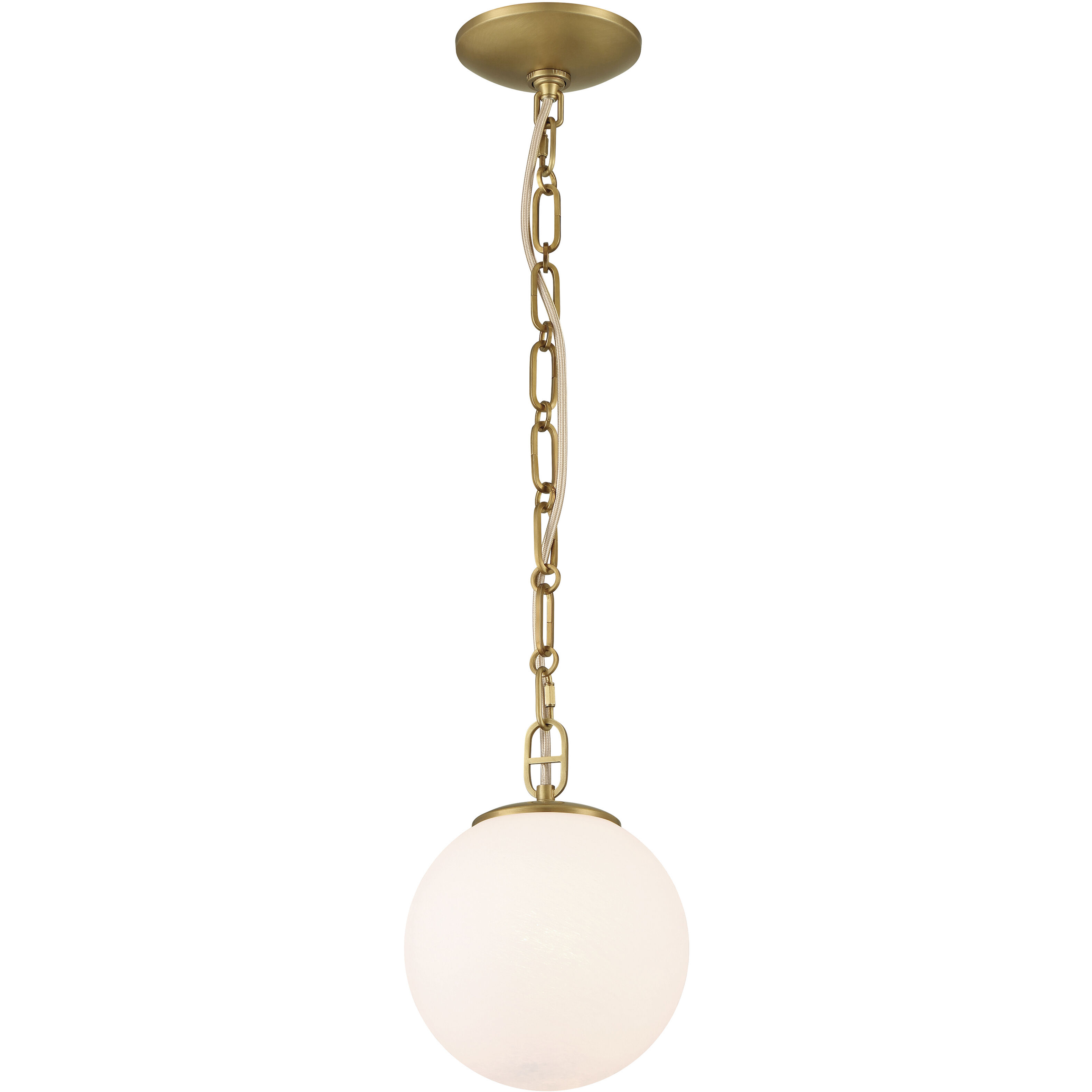 Marbelle 1 Light 7.25 inch Legacy Brass Pendant Ceiling Light