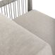 Borneo Charcoal Gray Rope and Nuance Dove Outdoor Lounge Chair