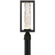 Ilya 1 Light 19 inch Satin Black Outdoor LED Post Light