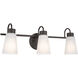 Erma 3 Light 23 inch Olde Bronze Bath Vanity Light Wall Light, 3 Arm