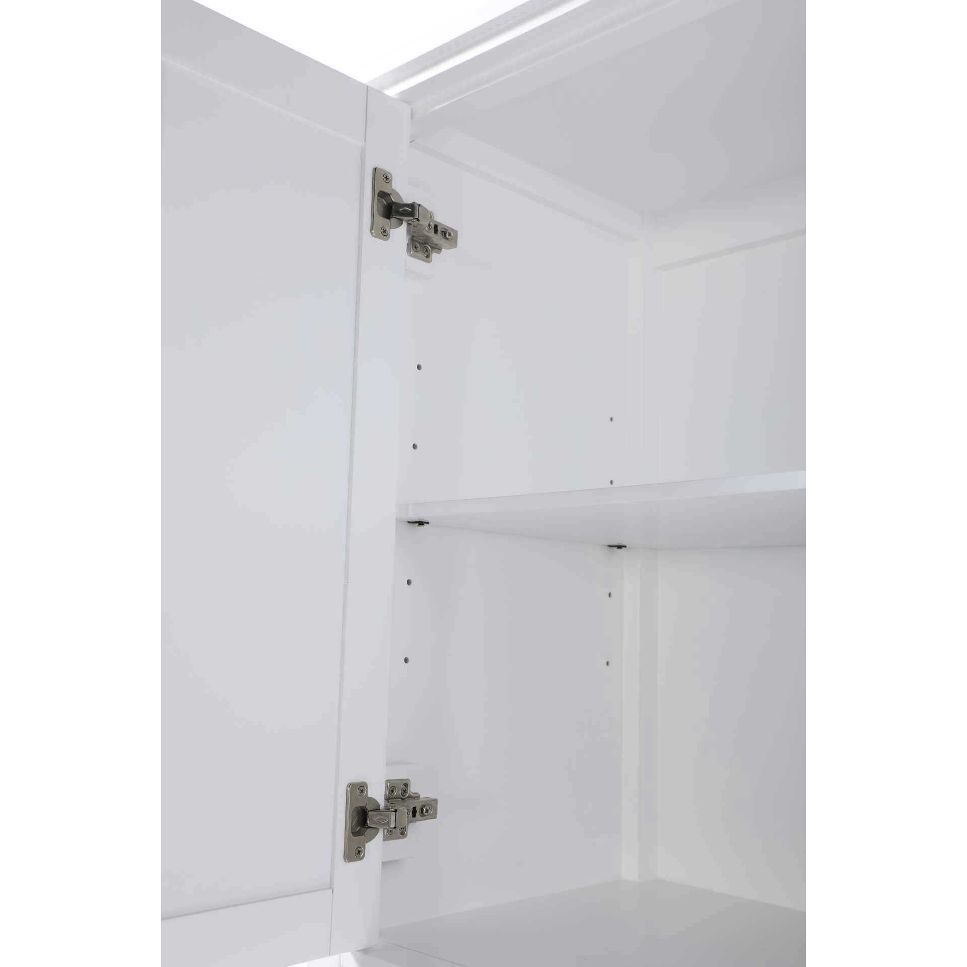 Irene White Bathroom Storage Cabinet