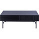 Mez 48.75 X 23.5 inch Black Coffee Table