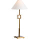 Overhill 23.5 inch 100.00 watt Gold Table Lamp Portable Light