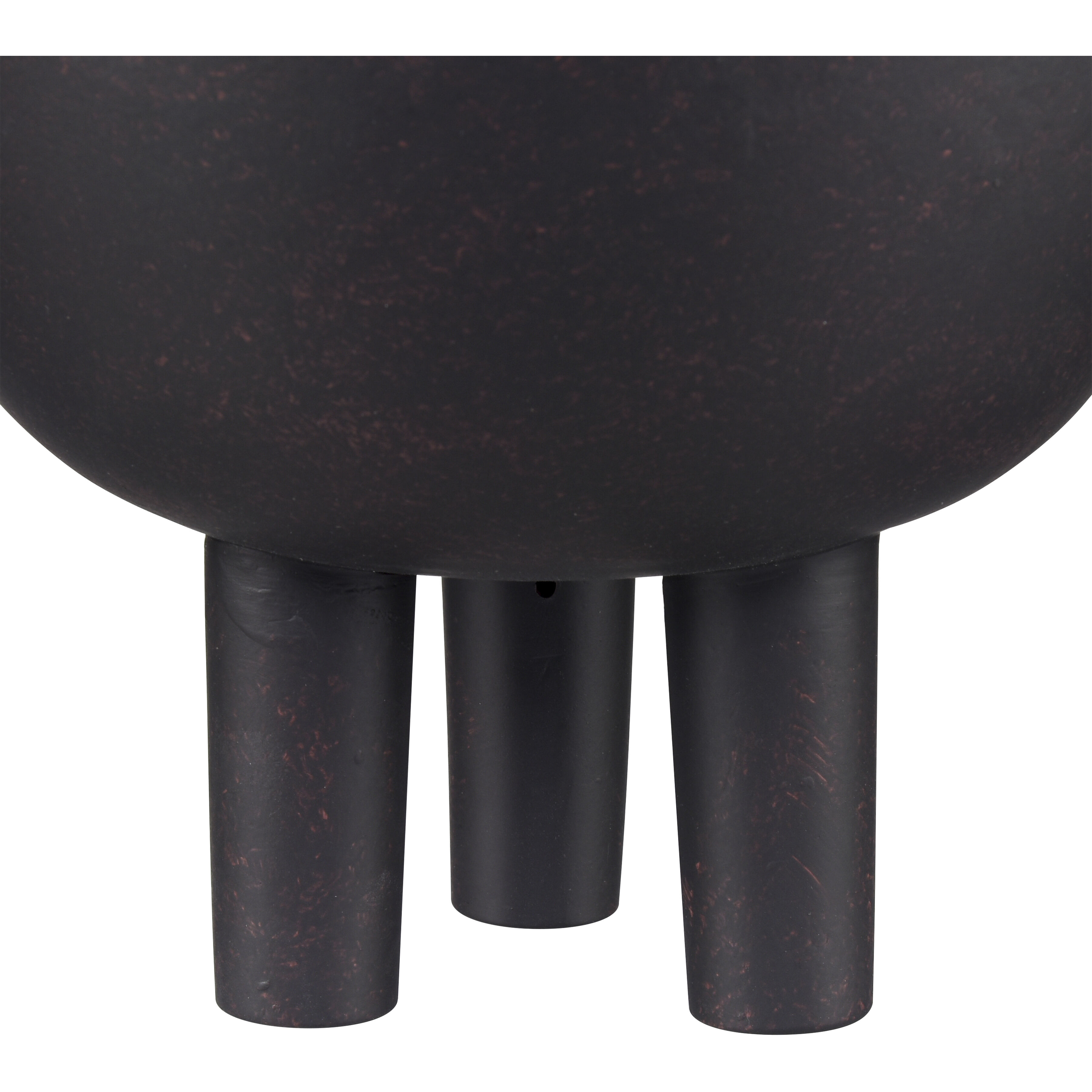 Booth 10.25 X 8 inch Vase in Black