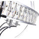 Arkansas 6 Light 30 inch Chrome Chandelier Ceiling Light