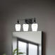 Alora Mood Kingsley 3 Light 21.88 inch Matte Black Vanity Light Wall Light