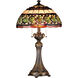 Evelyn 26 inch 75.00 watt Antique Golden Bronze Table Lamp Portable Light