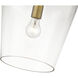 Joliet 1 Light 9 inch Olde Brass Pendant Ceiling Light