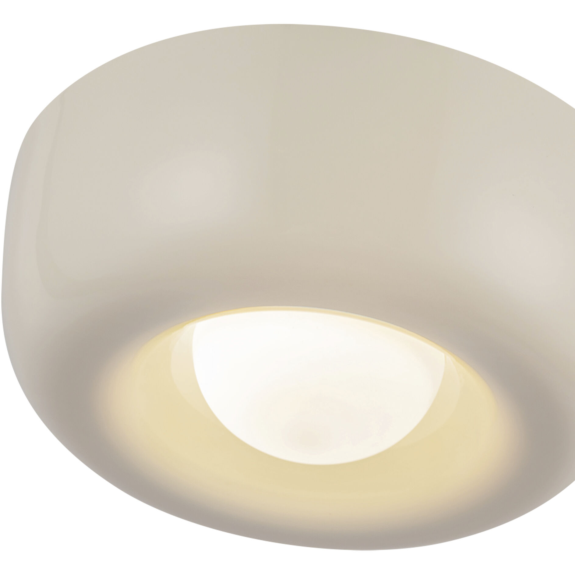Hayden LED 6 inch Pearl White Flush Mount Ceiling Light