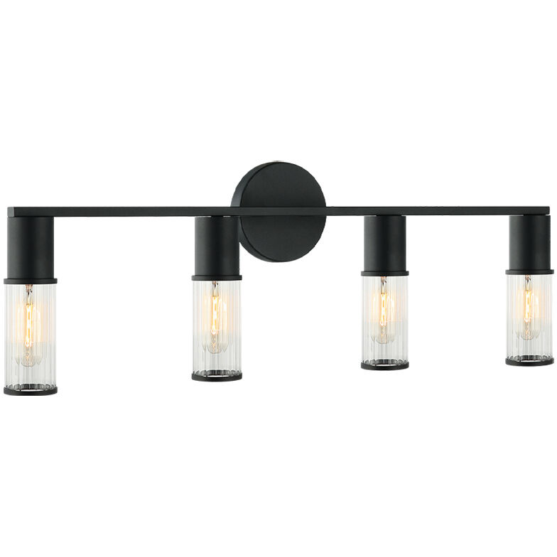 Klarice Wall Sconce Wall Light in Matte Black