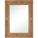 Cabana 39.5 X 29.5 inch Natural and Mirror Wall Mirror