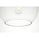 Baxter 3 Light 20 inch Chrome Pendant Ceiling Light