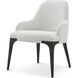 Spencer St. James Onyx Dining Chair, Wooden, Upholstered