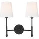 TOB by Thomas O'Brien Capri 2 Light 16 inch Aged Iron Wall Sconce Wall Light
