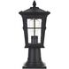 Bodine 1 Light 16 inch Black Outdoor Post Light