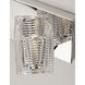 Groove LED 20.5 inch Polished Chrome Bath Vanity Wall Light