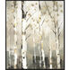 Birch Silhouette Beige and Brown and Green and Neutral Canvas, Propac