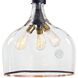 Demi John 3 Light 14.5 inch Clear Pendant Ceiling Light, Large