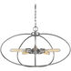 Persis 5 Light 28.25 inch Old Silver Chandelier Ceiling Light