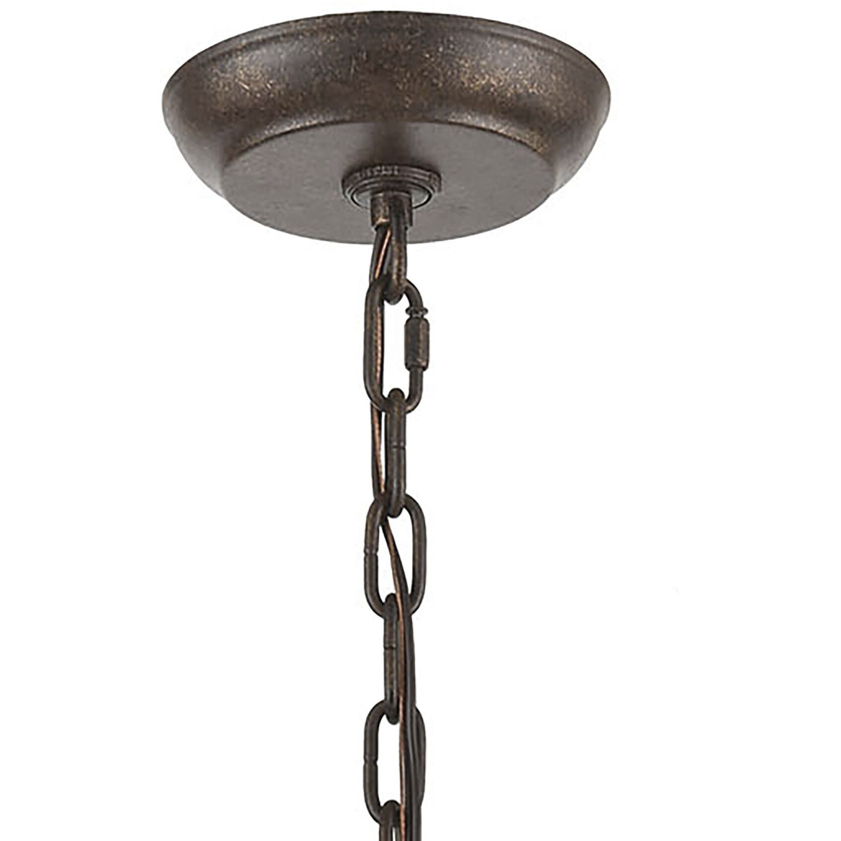 Crislett 6 Light 23 inch Sunglow Bronze Chandelier Ceiling Light