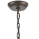 Crislett 6 Light 23 inch Sunglow Bronze Chandelier Ceiling Light