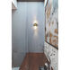 Slice 1 Light 4.13 inch Light Antique Brass ADA Wall Sconce Wall Light