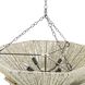 Anya 32 inch Light Gray Stained Chandelier Ceiling Light