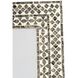 Anita 35.8 X 24 inch Black and White Wall Mirror, Rectangular