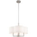 Chelsea 4 Light 18 inch Brushed Nickel Pendant Chandelier Ceiling Light