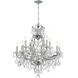 Maria Theresa 13 Light 28 inch Polished Chrome Chandelier Ceiling Light in Clear Swarovski Strass