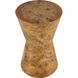 Costello 15.5 inch Blonde Burl Accent Table