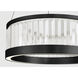 Empra LED 23.63 inch Matte Black Pendant Ceiling Light
