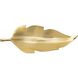 Ennis Leaf Bronze with Brass Tray, Set of 2