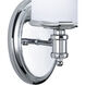 Carlisle LED 7.5 inch Chrome Bathroom Light Wall Light