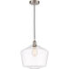 Edison Cindyrella 1 Light 12 inch Brushed Satin Nickel Mini Pendant Ceiling Light