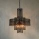 Ghost 6 Light 27 inch Matte Black Chandelier Ceiling Light