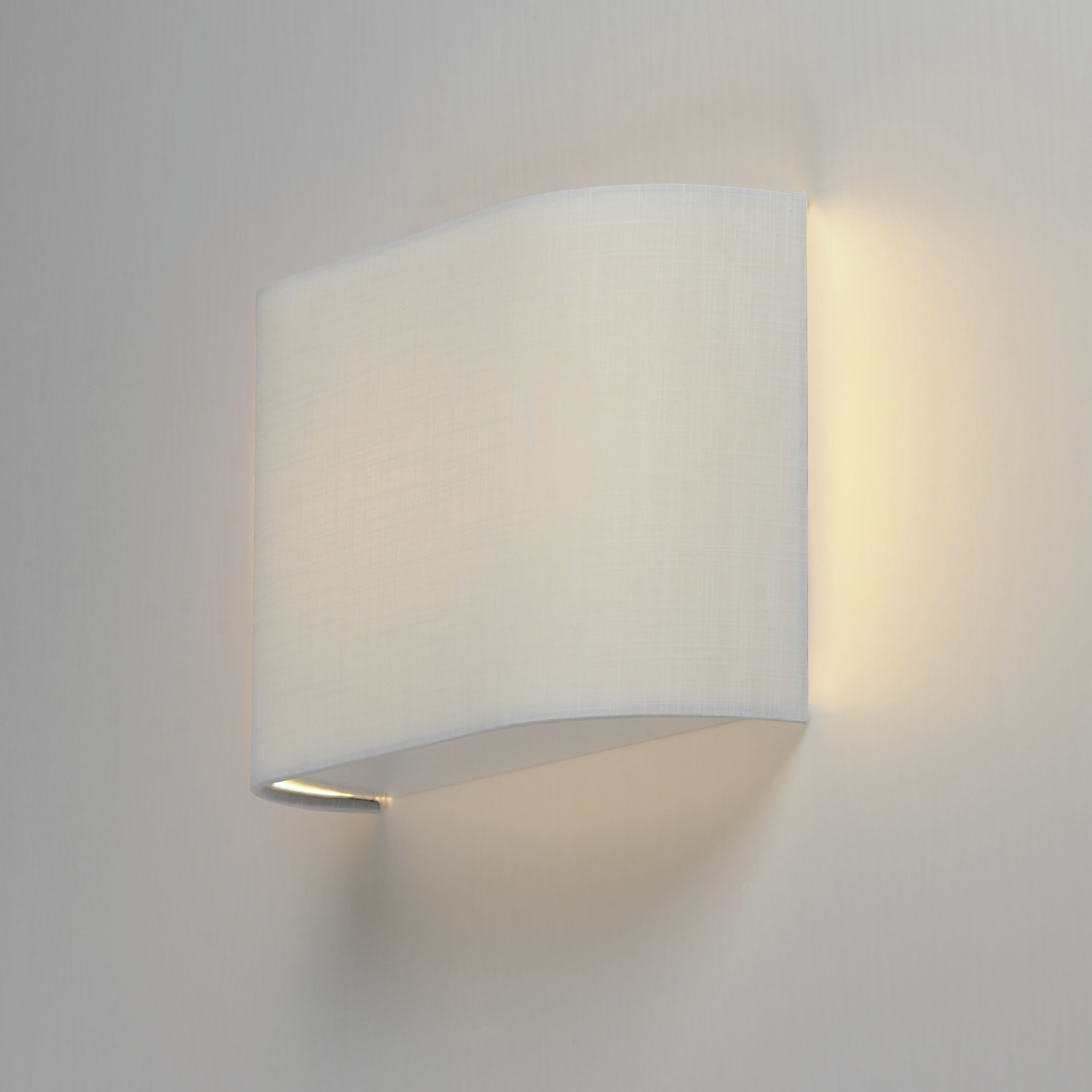Prime LED 13 inch White Linen ADA Wall Sconce Wall Light