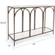 Palladio 42 inch Bronze Console Table