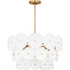 kate spade new york Emery 12 Light 28.5 inch Burnished Brass Chandelier Ceiling Light