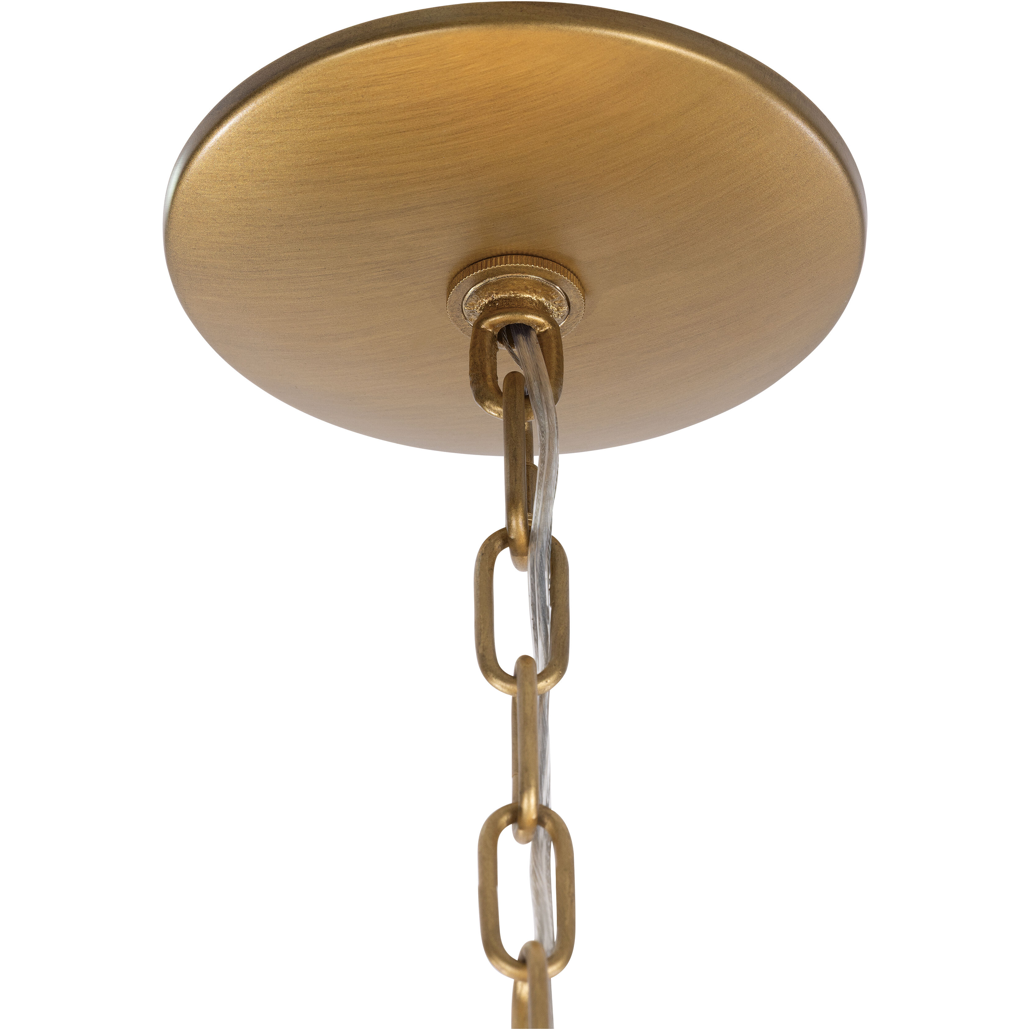 Vellinor 10 Light 42 inch Painted Legacy Brass Chandelier Ceiling Light